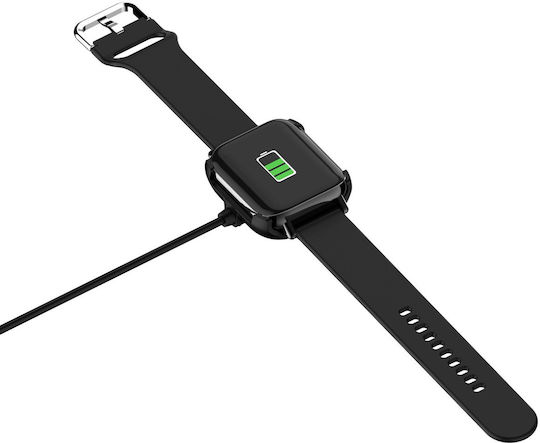 Smartwatch Qwath Idealstore Incoming Call Function Sleep Monitor Heart Rate Monitor Blood Pressure Fitness Tracker 1.54 Inch Tft Screen Ip67 Waterproof Compatible Ios Android Black