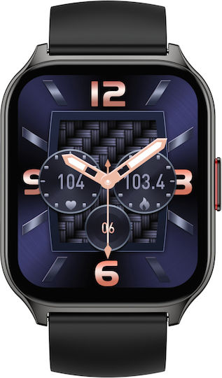 Zonstylefit Smartwatch Idealstore 2.01 Touch Screen Android Ios Speaker-microphone Music Control Camera Calls Messages Whatsapp Facebook Weather Fitness Tracker Ip67 Heart Rate Blood Pressure Spo2 Sleep Monitoring Sports