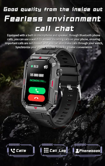 Dynamic Evolution Smartwatch Idealstore 1.57 Inch Color Lcd Screen Heart Rate Monitoring Blood Pressure Multi-sport Weather Fitness Tracker Female Function Life Waterproof Notifications Bluetooth Call Android Ios Music Control
