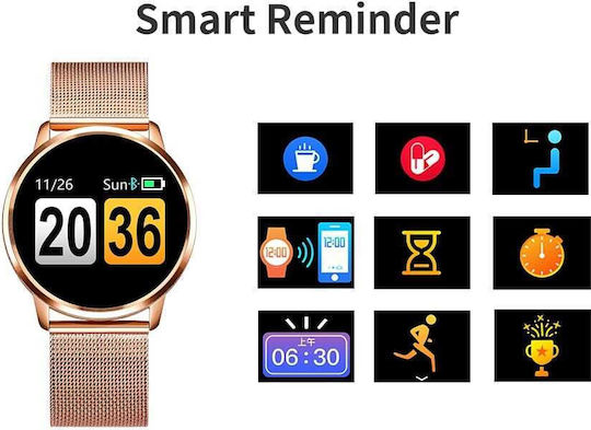 Quasar 8 Smartwatch (Aur)
