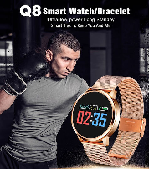 Quasar 8 Smartwatch (Aur)