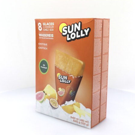 Sun Lolly Granita Exotic Sticks 480ml