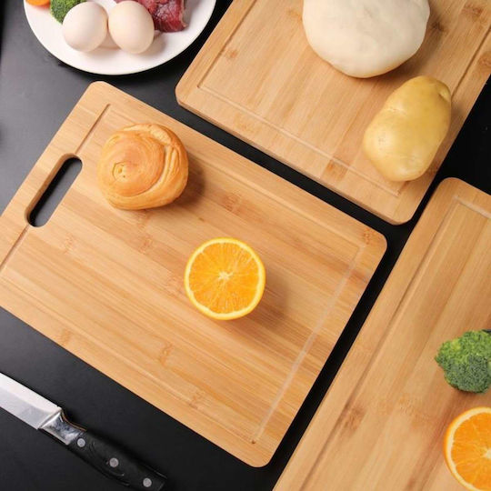 Uncle George Rectangular Bamboo Chopping Board 38x28cm