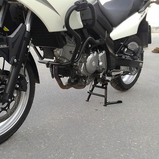 Cosmo Motorcycle Peripheral Parts Double Central Stand in Black Color 100.002