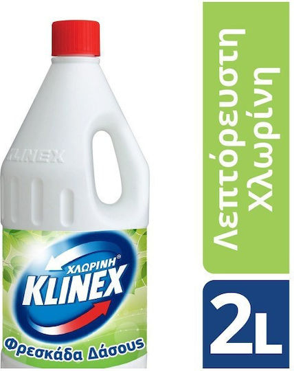 Klinex Χλωρίνη σε Υγρή Μορφή με Άρωμα Φρεσκάδα Δάσους 2lt