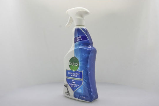 Dettol Power & Pure Καθαριστικό Spray Μπάνιου με Άρωμα Φρεσκάδας 750ml