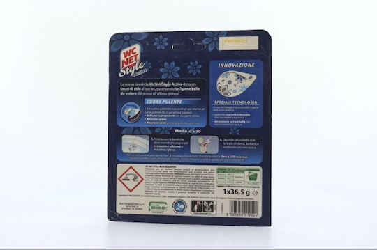 Wc Net Style Crystal Block Toilet with Scent Blue Fresh 36.5gr