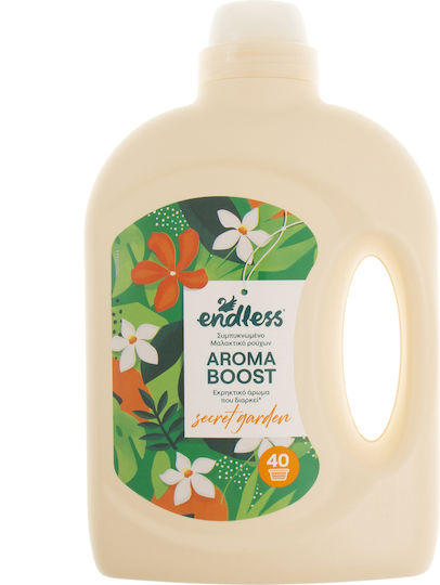 Endless Condensed Fabric Softener Aroma Boost Secret Garden 40 Measuring Cups