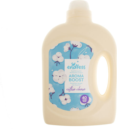 Endless Condensed Fabric Softener Aroma Boost Cotton Clean 40 Measuring Cups