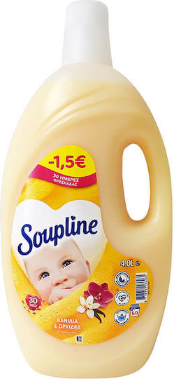 Soupline Weichspüler mit Duft Βανίλια & Ορχιδέα 1x4000ml