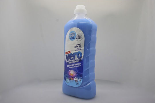 Flos Vero Concentrated Fabric Softener Water Lily Scent 1.5lt 68 Loads