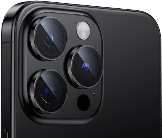 Hofi Camring Pro+ Camera Protection Tempered Glass Black for the iPhone 15 Pro / 15 Pro Max