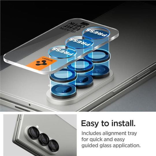 Spigen Optik Pro Hd Glas.tr ”ez Fit” Camera Protector 2-pack Galaxy Z Fold 7 Black