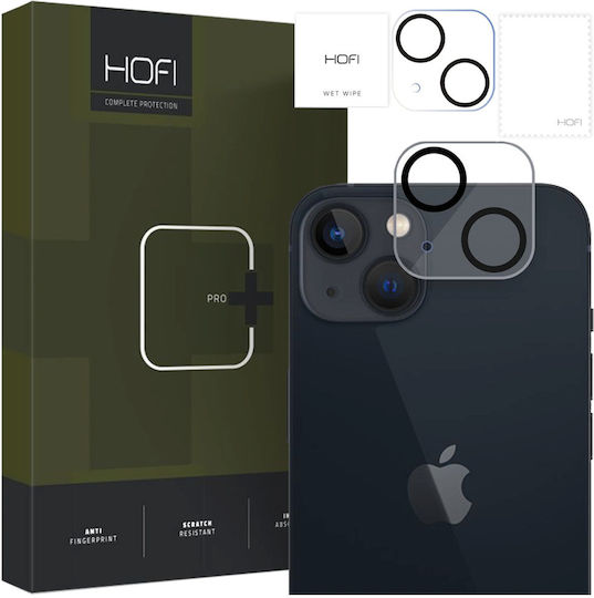 Hofi Cam PRO+ Camera Protection Metal Frame Transparent / Black for the iPhone 14 / 14 Plus