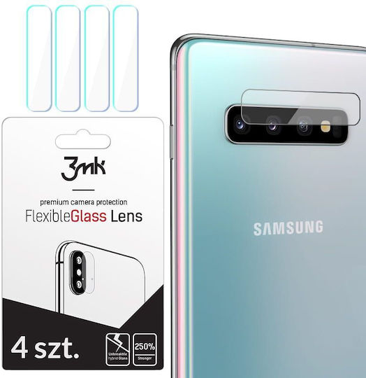 3MK Flexible Glass Lens Protector Camera Protection Tempered Glass Transparent for the Galaxy S10