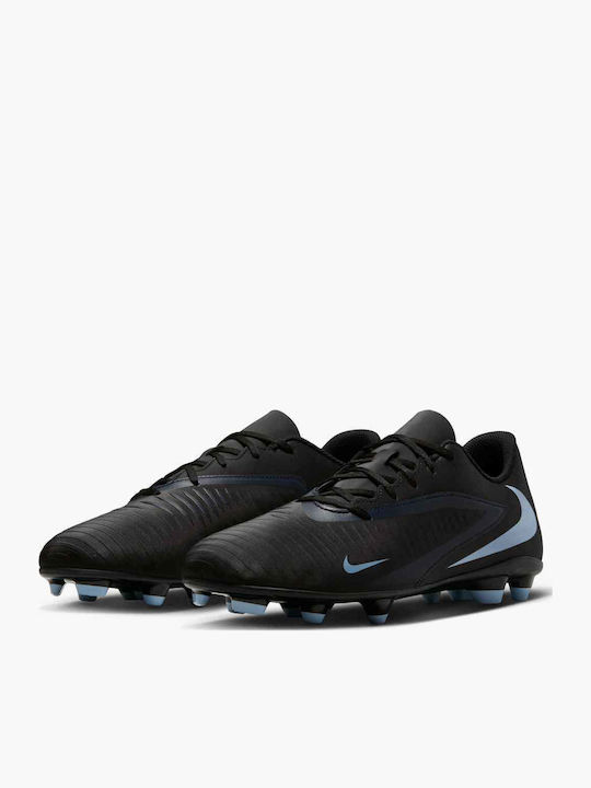 Nike Phantom 6 Low Club Ποδοσφαιρικά Παπούτσια με Τάπες Μαύρα
