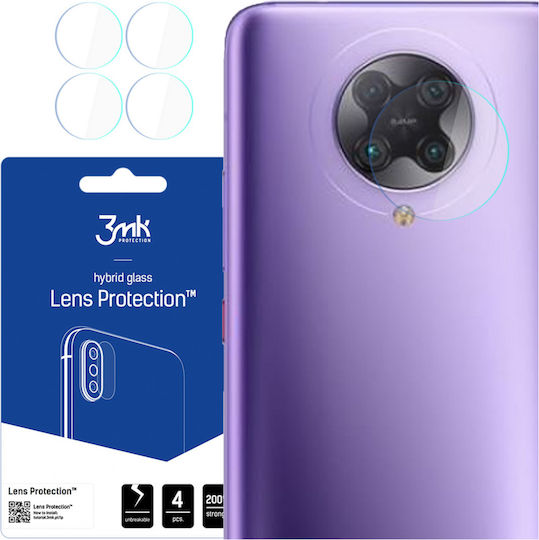 3MK Flexible Glass Lens Protector (Poco F2 Pro) Kameraschutz Gehärtetes Glas für das Poco F2 Pro