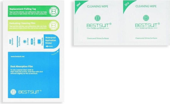 Bestsuit Flexible Hybrid Glass Camera Protection Tempered Glass Transparent for the iPhone 13 / 13 mini