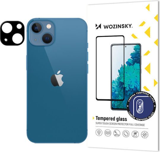 Wozinsky Протектор за камера Закалено стъкло Черен за iPhone 13 mini