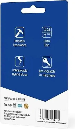 3MK Camera Protection Tempered Glass Transparent for the Galaxy S20