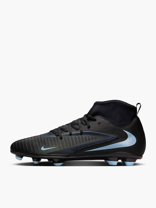 Nike Phantom 6 High Club Футболни Обувки с Бутони Черни