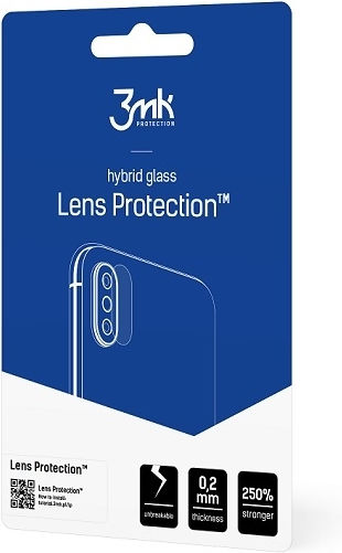 3MK Lens Kameraschutz Gehärtetes Glas Transparent für das Galaxy S20+
