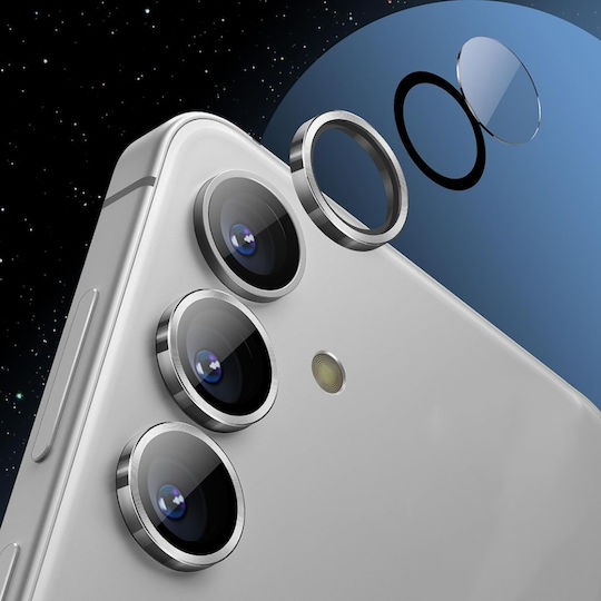 Lito Προστασία Κάμερας Tempered Glass Ασημί για το Samsung Galaxy S25