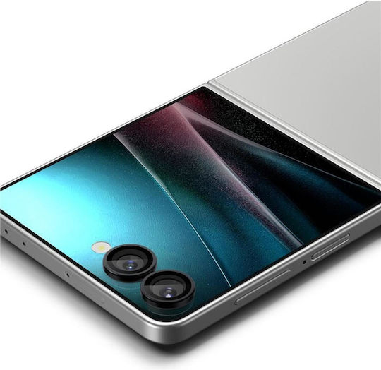 Spigen Optik EZ Fit Camera Protection Tempered Glass Black for the Galaxy Z Flip 7