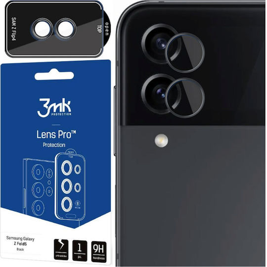 3MK Lens Protection Pro Camera Protection Tempered Glass Black for the Galaxy Z Flip4
