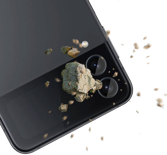 3MK Lens Protection Pro Camera Protection Tempered Glass Black for the Galaxy Z Flip4