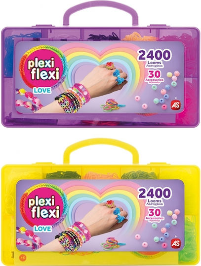 AS Ластици За Коса Plexi Flexi Жълти За Деца 5+ Години
