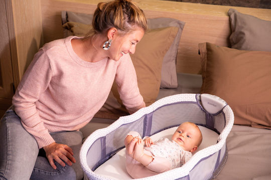 Bo Jungle Бебешка възглавница-гнездо B-Babysleeper Сив 42x86бр