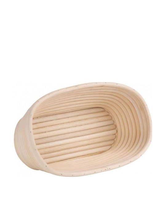 Strend Pro Καλάθι Αποθήκευσης Rattan Μπεζ 35x14x7cm