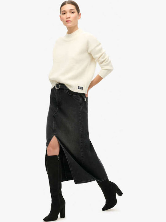 Denim Maxi Rock Denim