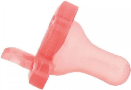 Dr. Brown's Happy Paci Биберон Силикон Червен за 0+ месеци