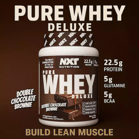 Nxt Nutrition Pure Whey Deluxe Протеин Суроватъчен с Вкус Banana Milkshake 510гр