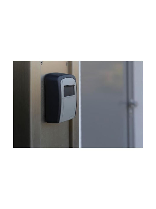 Abus 707 KeyGarage B Wall-Mounted Combination Key Holder Metallic with Combination Dial 9.5x4x11cm