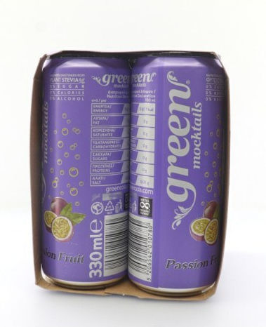 Green Cola Mocktail Αναψυκτικό με Ανθρακικό 4x330ml