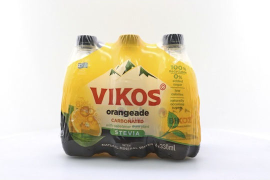 Vikos Orangenlimonade Stevia 6x330ml 1-54851