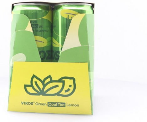 Vikos Ceai cu gheață Lămâie Fără carbonatare 58559 4x330ml