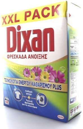 Φρεσκάδα Άνοιξης Απορρυπαντικό Ρούχων σε Σκόνη 68 Μεζούρες