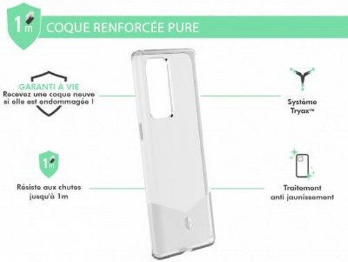 Force Case Reinforced Case Oppo Reno 6 Pro Pure Transparent