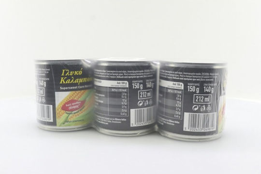 Ο Μπαξες Καλαμποκι 3x150ml Χωρις Προσθηκη Ζαχαρης