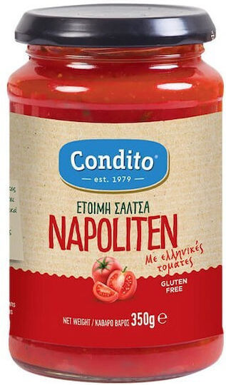 Condito Napoliten Σάλτσα Τομάτας Ναπολιτάνα 350gr