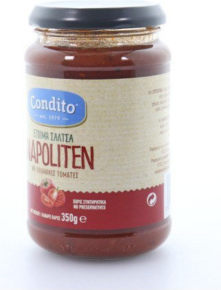 Condito Napoliten Σάλτσα Τομάτας Ναπολιτάνα 350gr