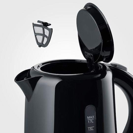 Severin WK 4322 Βραστήρας 1.7lt 2200W Μαύρος