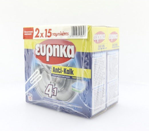 Eureka Antikalk Tabs 15 Stück x 16g 2 Stück