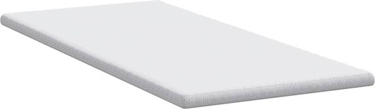 vidaXL Ανώστρωμα Ημίδιπλο Polyester 120x200x6εκ.