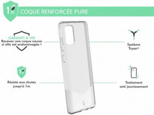 Force Case Reinforced Case Samsung Galaxy A71 Pure Transparent