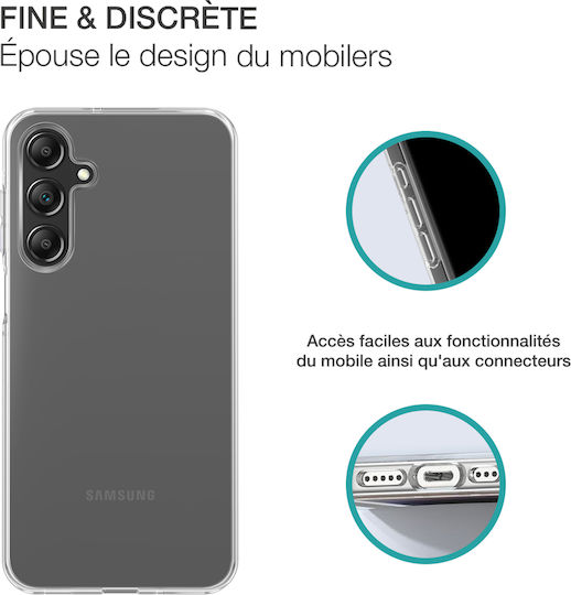 Bigben Калъф Galaxy A16 4g 5g Гъвкав Silisoft Антижълт Прозрачен